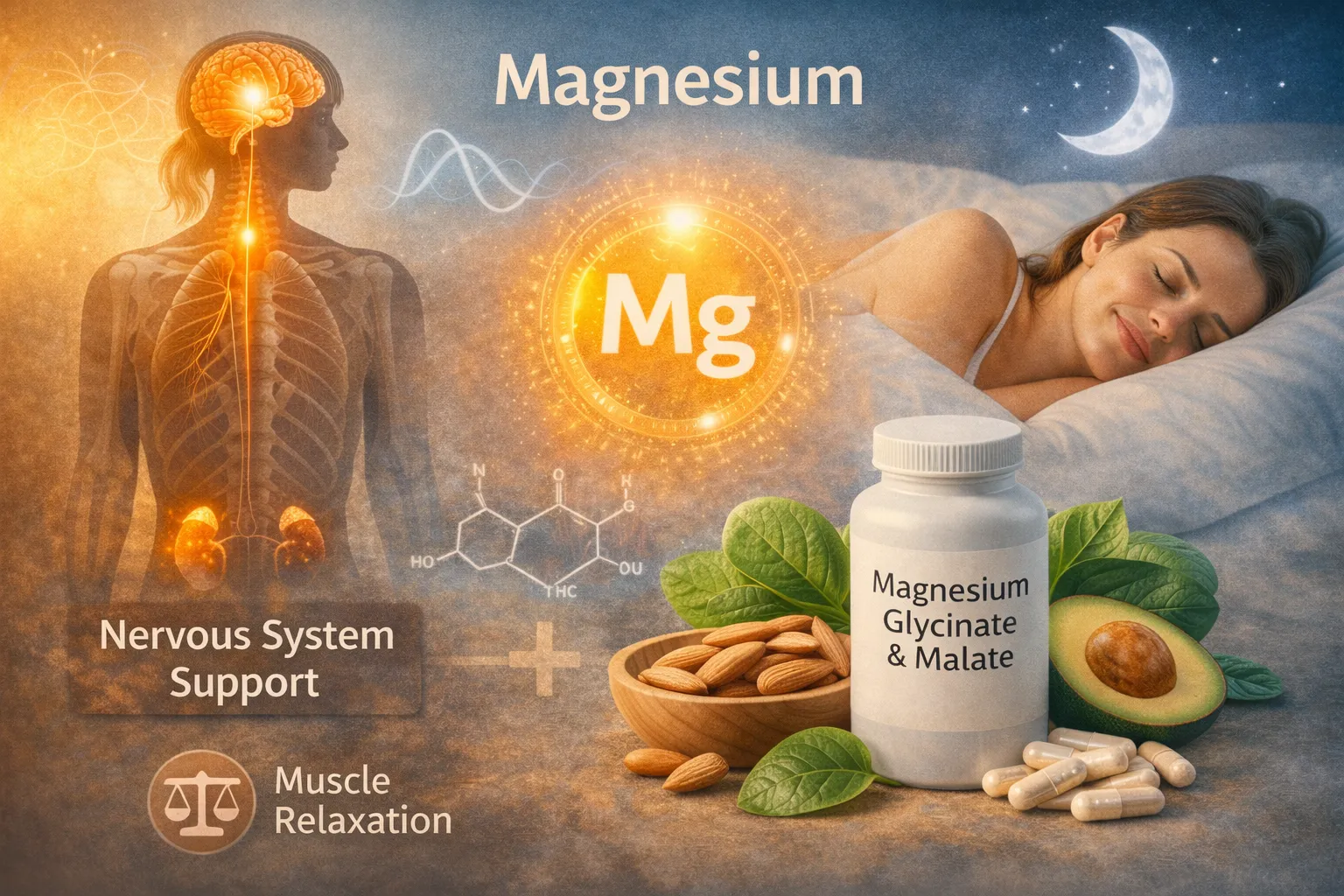 Why Magnesium Supports Stress Balance, Relaxation, and Sleep