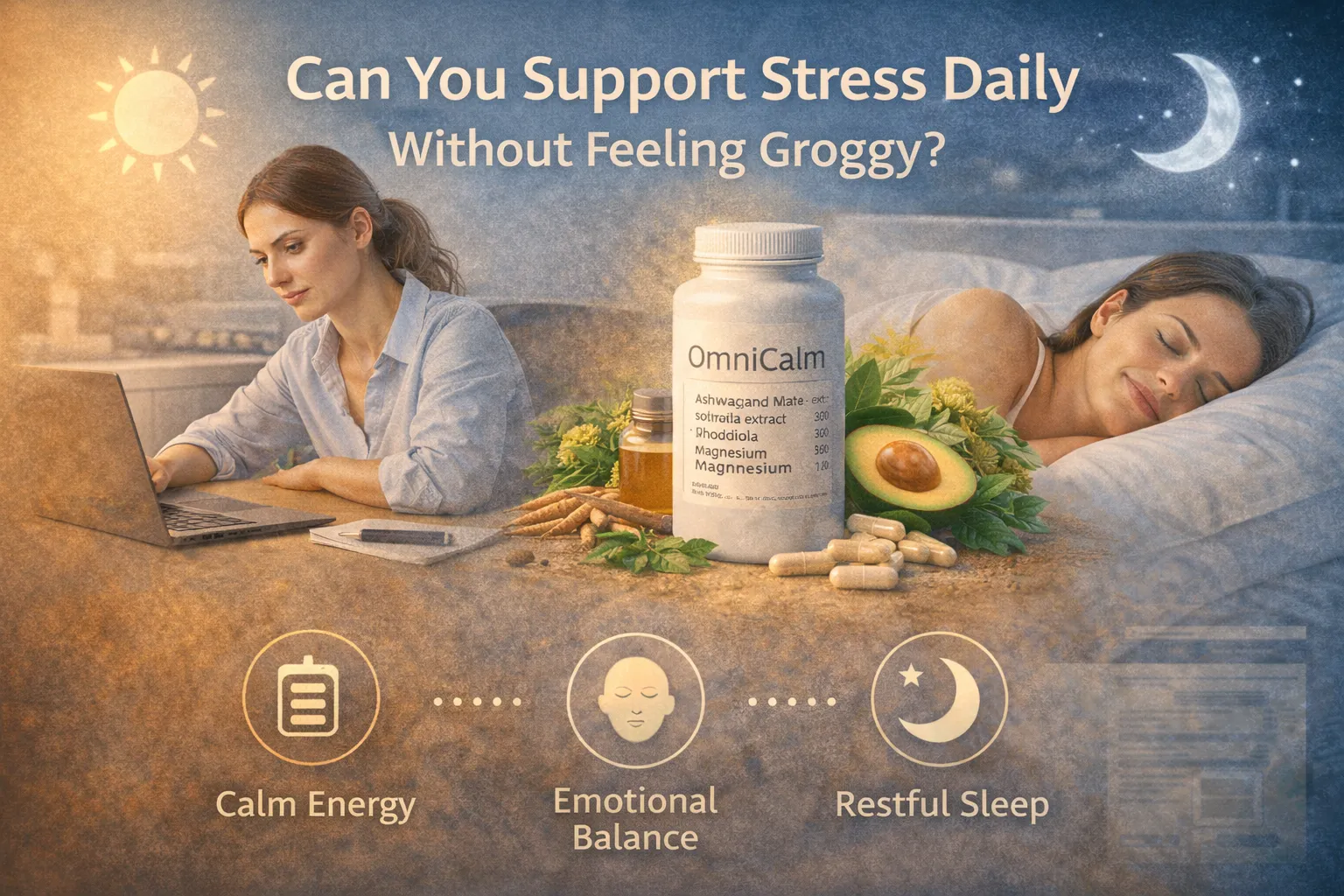 Can You Support Stress Daily Without Feeling Groggy?